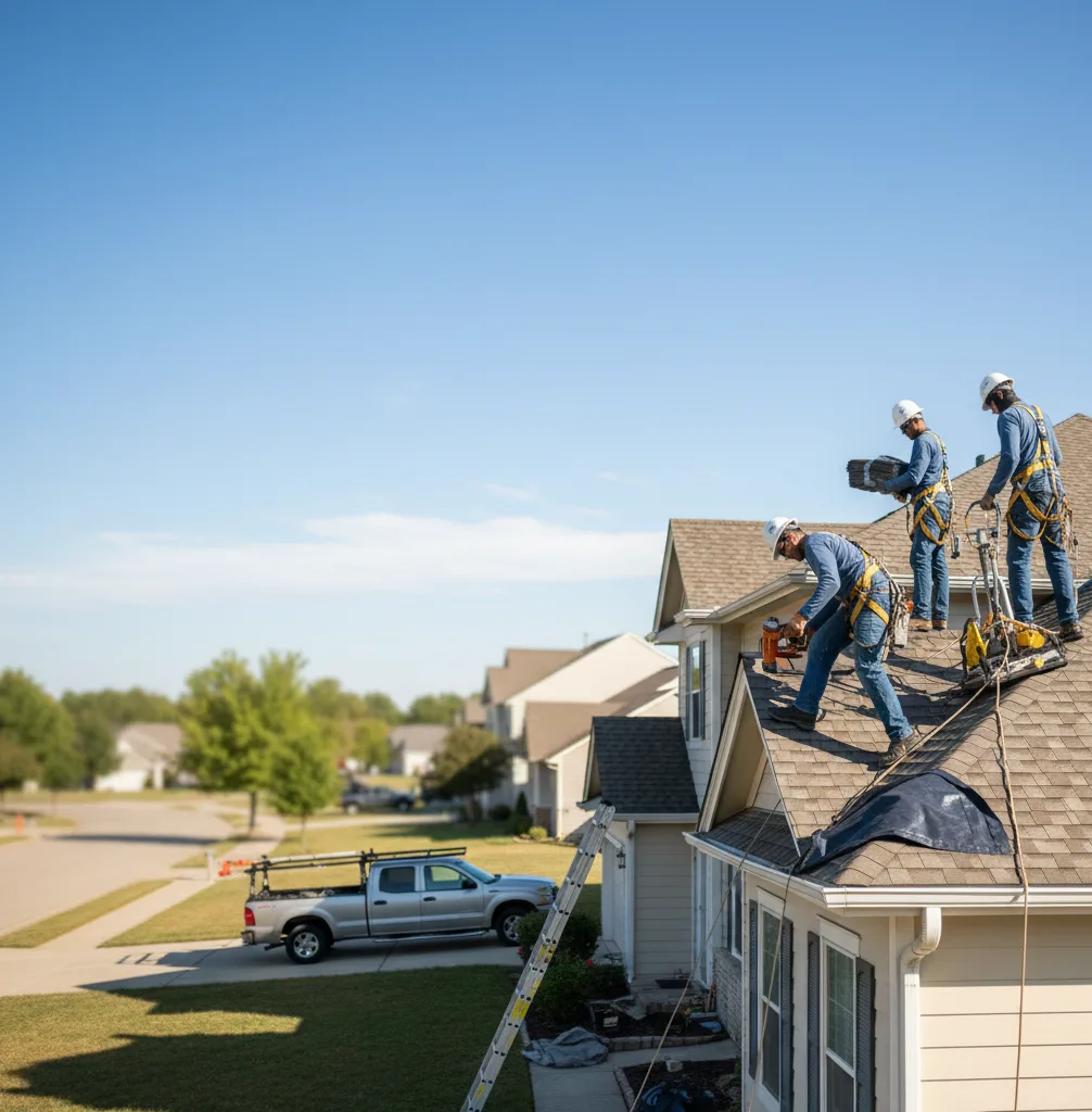 Emergency Roof Repair in St. Louis, MI